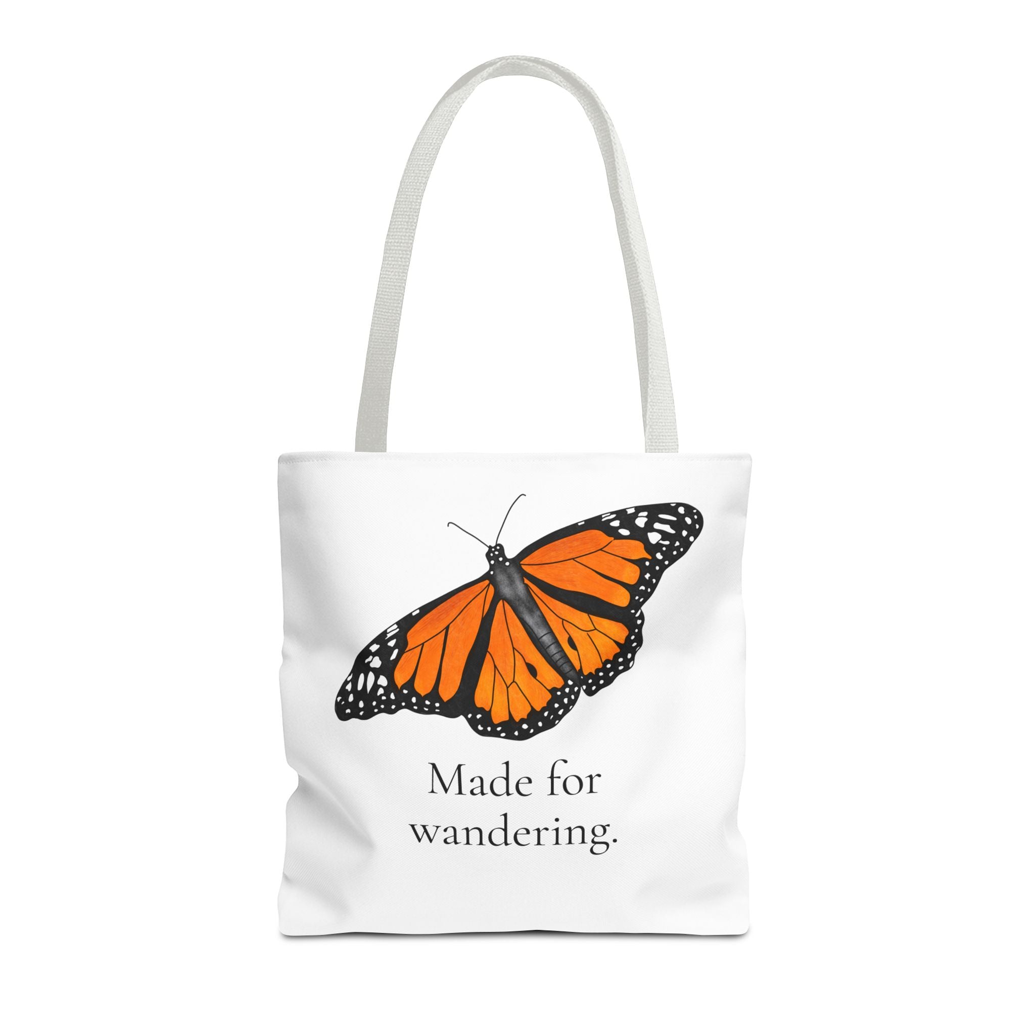 Monarch Butterfly Tote Bag - Made for Wandering