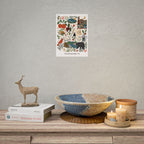 Charlottesville, Virginia Illustrated Art Print