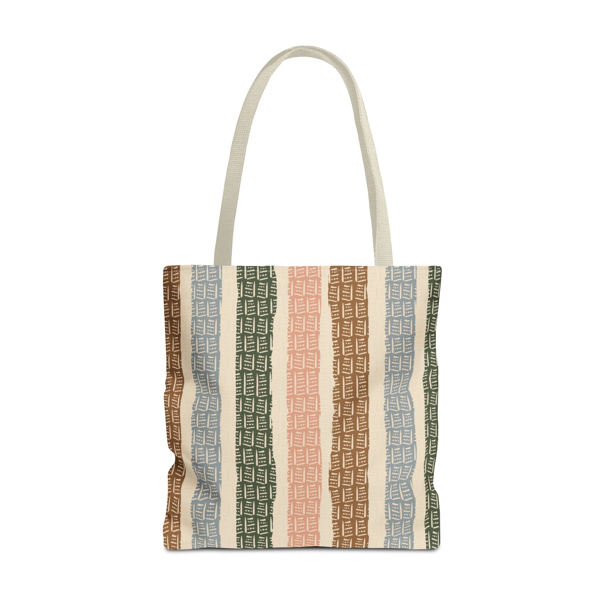 Woven Market Stripe Tote Bag