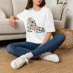 Hiking Boot Motif Graphic Tee