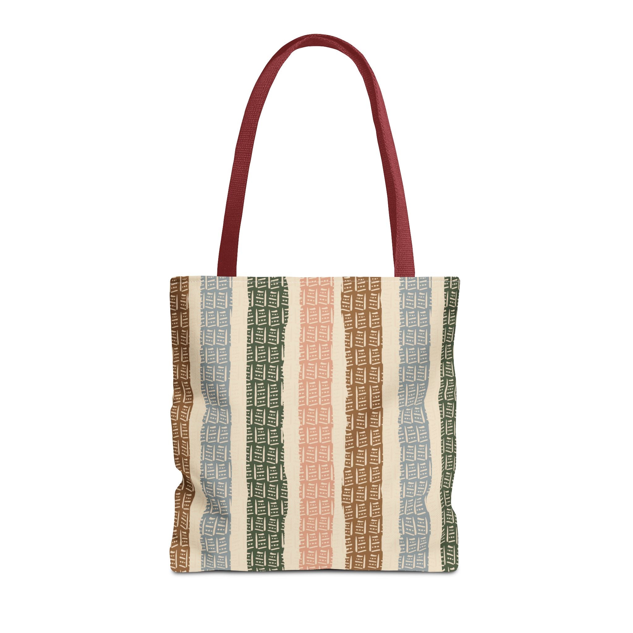 Woven Market Stripe Tote Bag