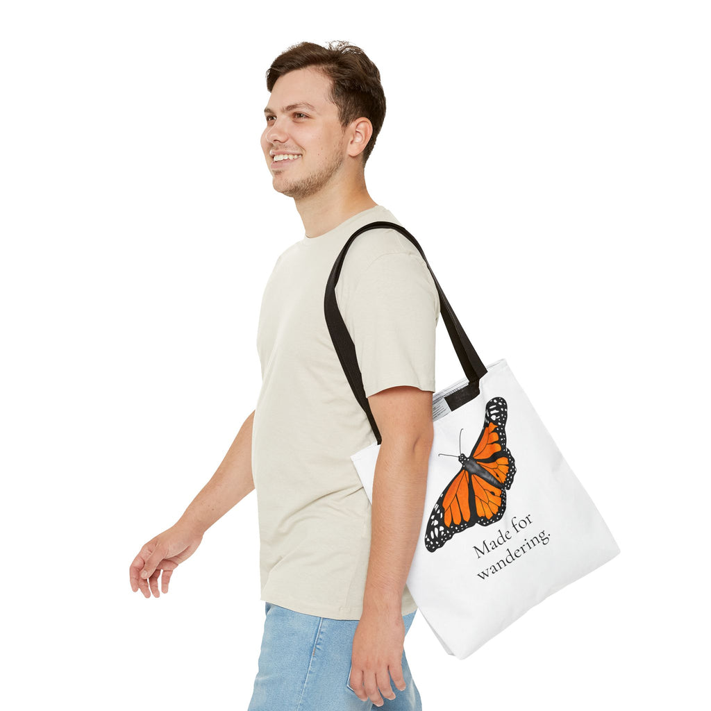 Monarch Butterfly Tote Bag - Made for Wandering
