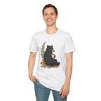Cozy Bear Coffee Lover Unisex Softstyle T-Shirt