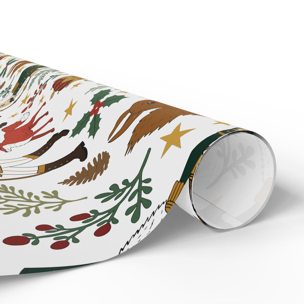 Woodland Nutcracker Christmas Wrapping Paper | Festive Forest Gift Wrap
