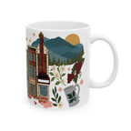 Charlottesville, Virginia Illustrated Mug