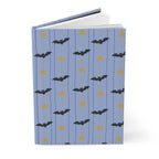 Bats in the Sky Hardcover Journal | Whimsical Bat Notebook
