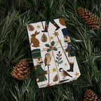 Woodland Nutcracker Christmas Wrapping Paper | Festive Forest Gift Wrap