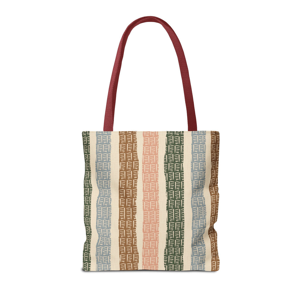 Woven Market Stripe Tote Bag