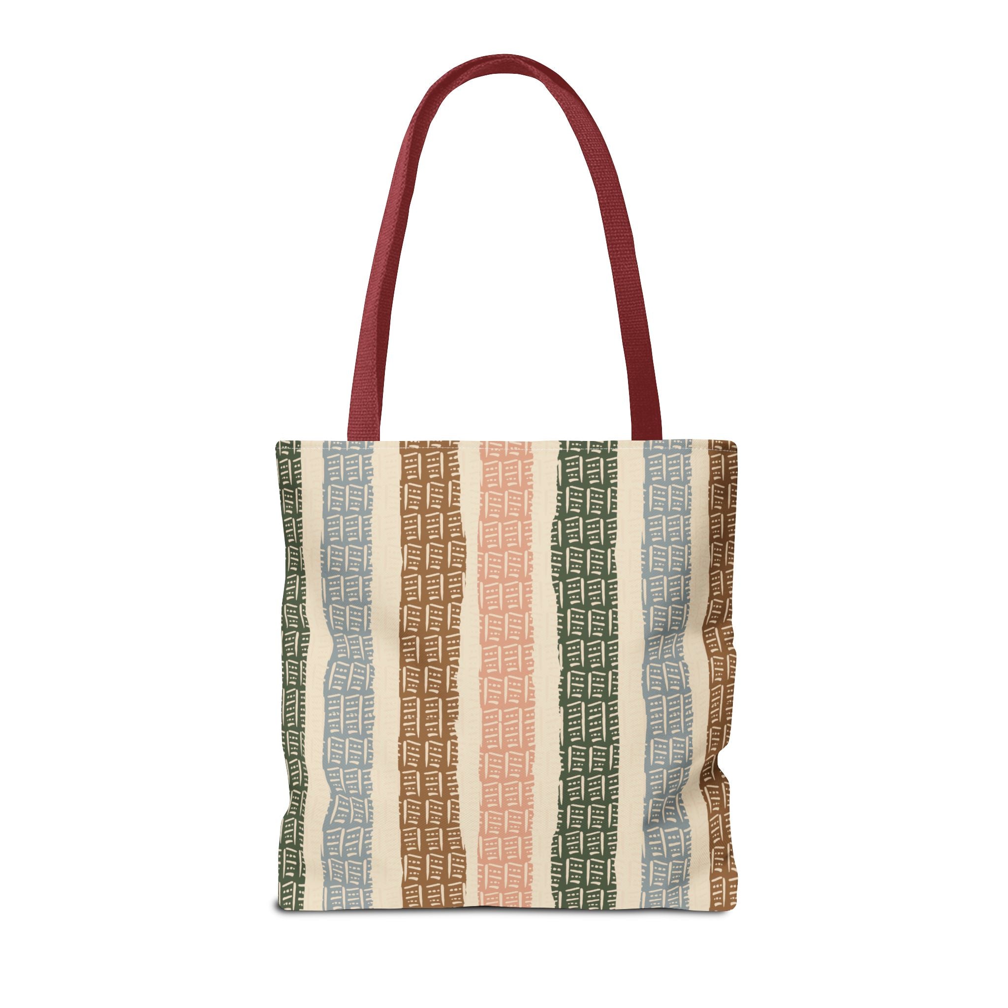 Woven Market Stripe Tote Bag