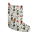 Woodland Nutcracker Christmas Stocking | Festive Forest Holiday Decor