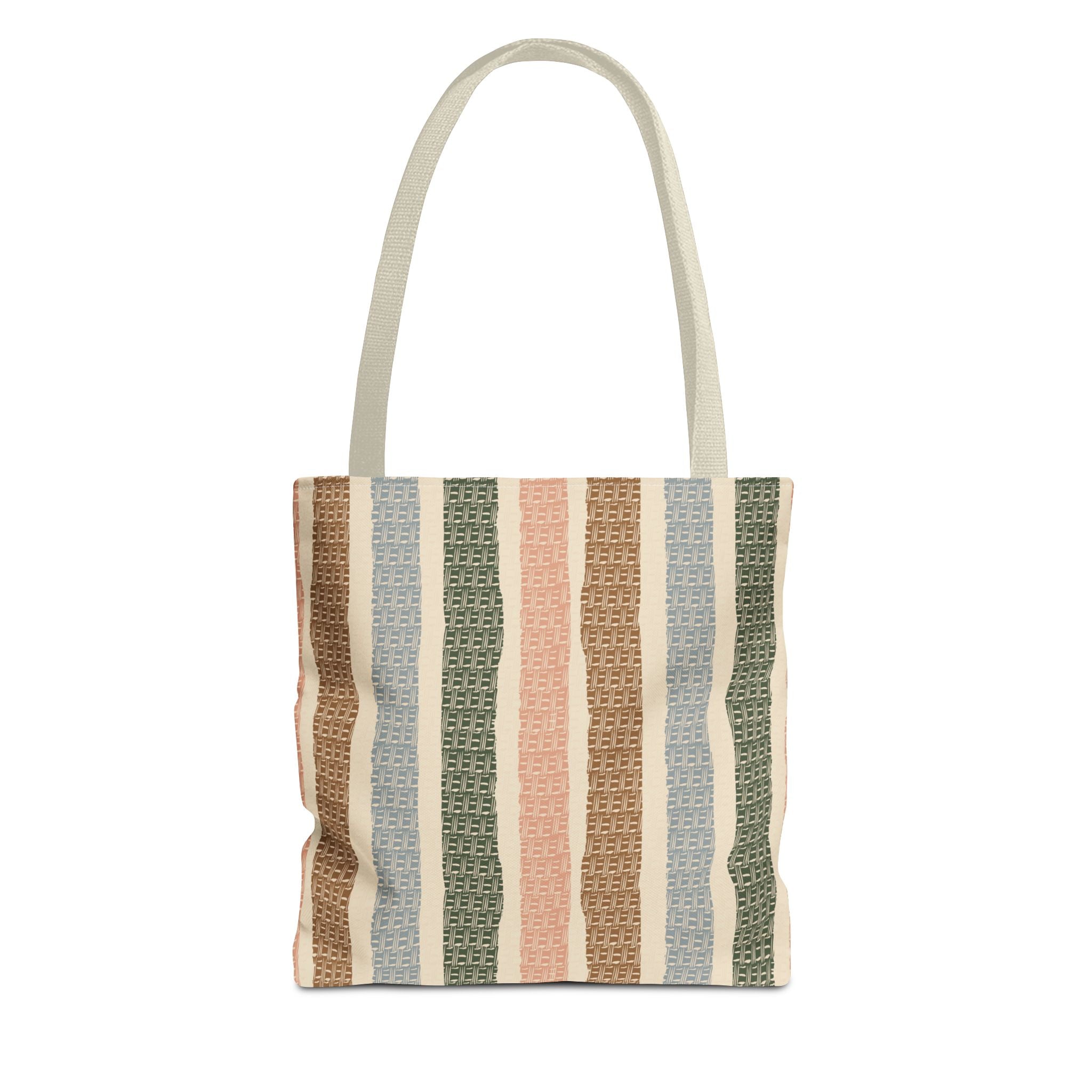 Market Basket Stripe Tote Bag
