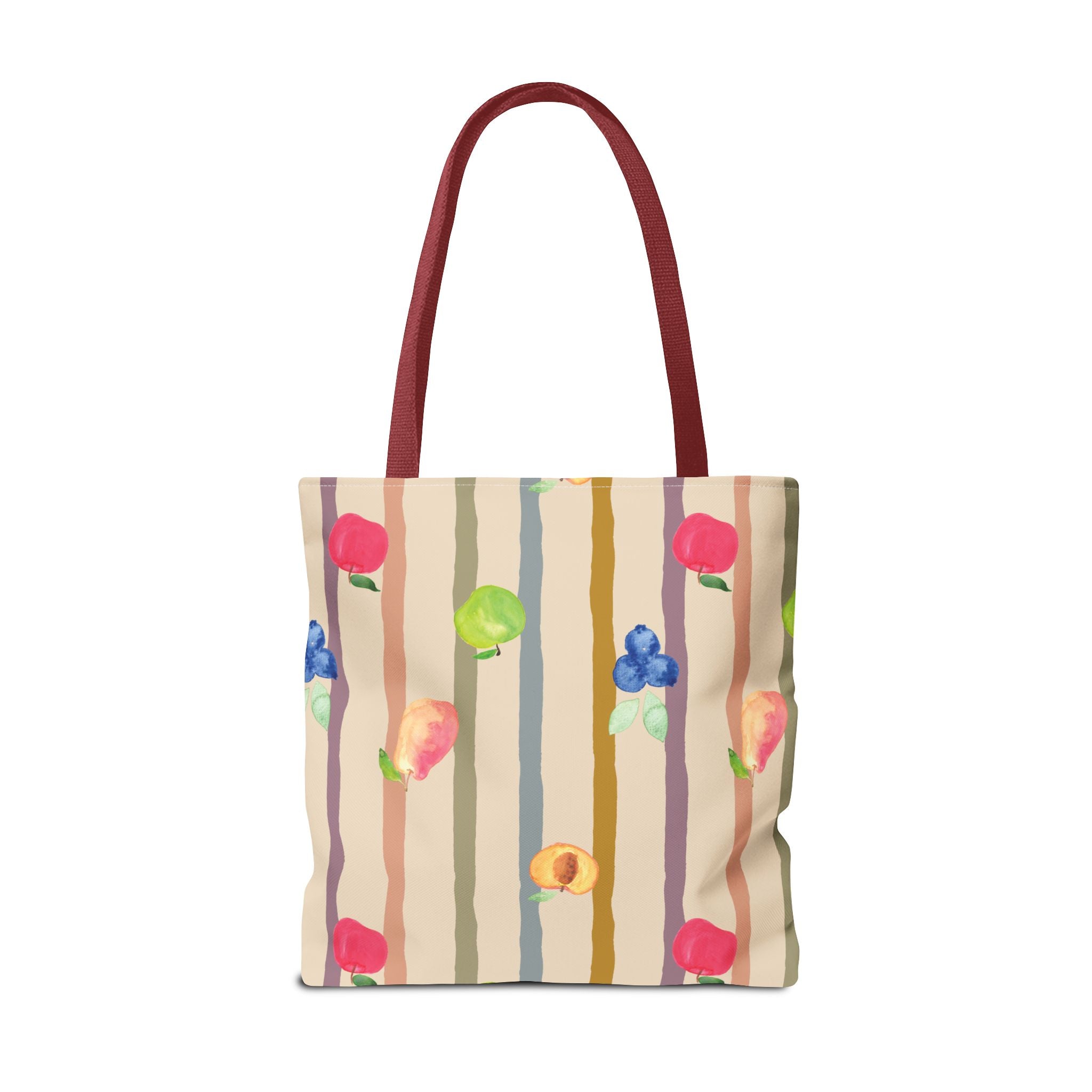 Garden Market Stripe Tote Bag