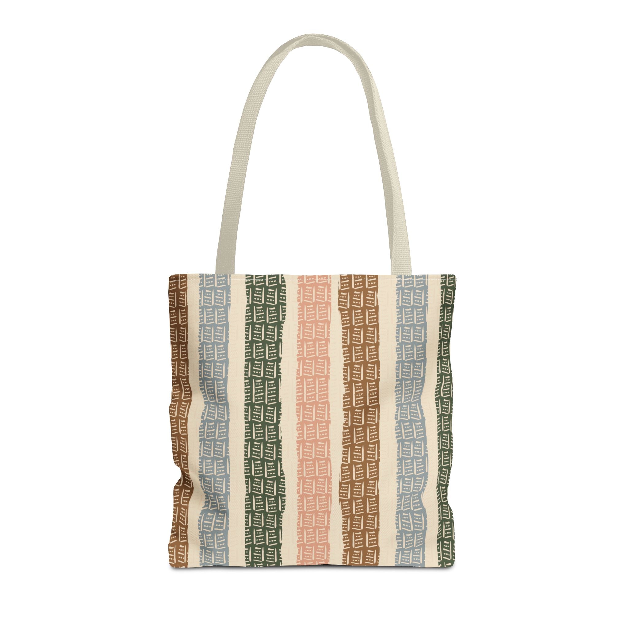 Woven Market Stripe Tote Bag