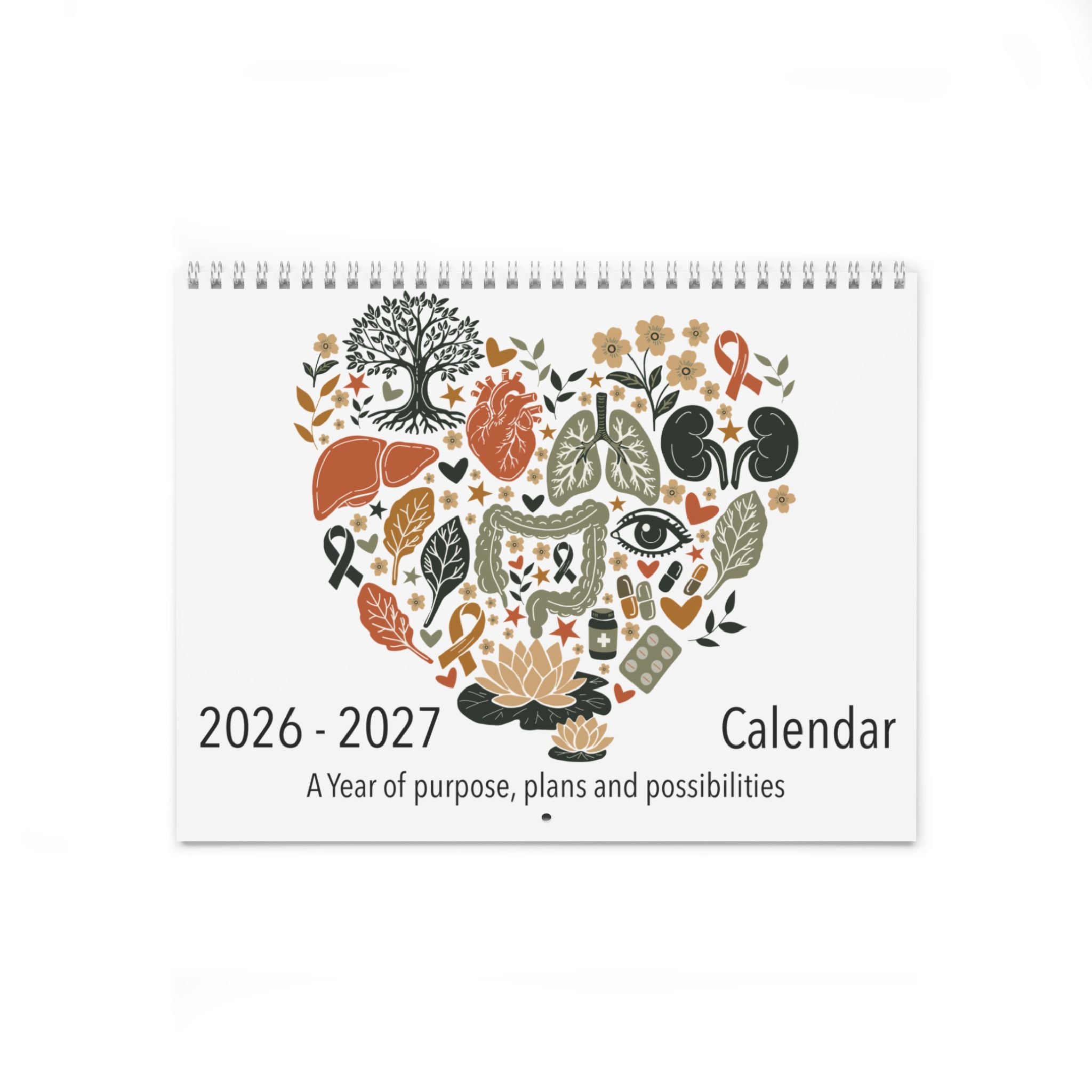 2026-2027 Organ Donation Awareness Calendar