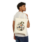 Halloween Pumpkin Canvas Tote Bag