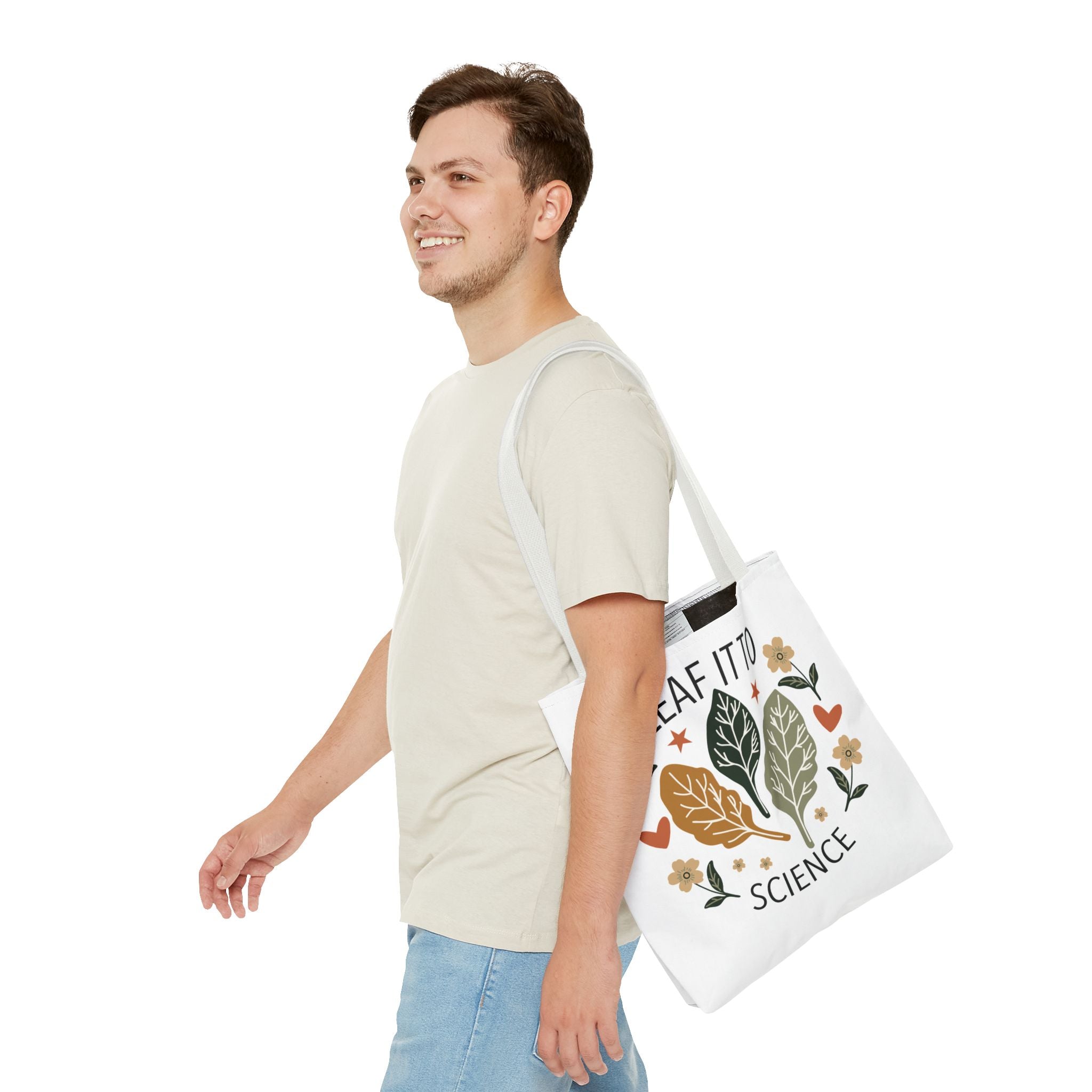 Leaf It To Science Botanical Tote Bag