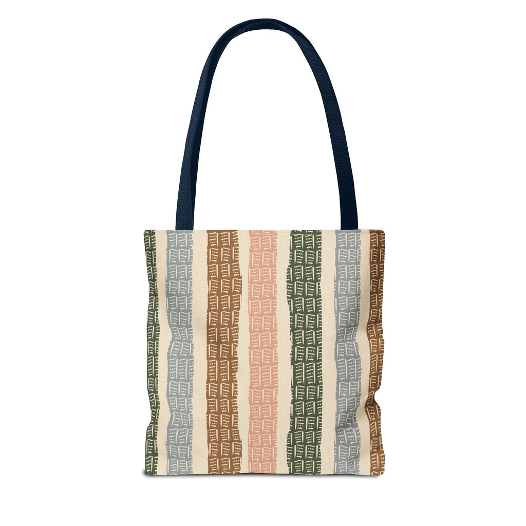 Woven Market Stripe Tote Bag