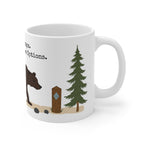 Hike in Groups Bear Mug | Funny Hiking Coffee M
