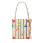 Garden Market Stripe Tote Bag