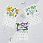A Year of Wildflowers and Insects Calendar | August 2026–July 2027 Nature Wall Calendar