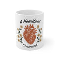 A Heartbeat Continued Inspirational Coffee Mug