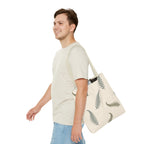 Fern Botanical Tote Bag, Neutral Sage Green Woodland Market Tote, Nature Inspired Everyday Carry Bag (Copy)