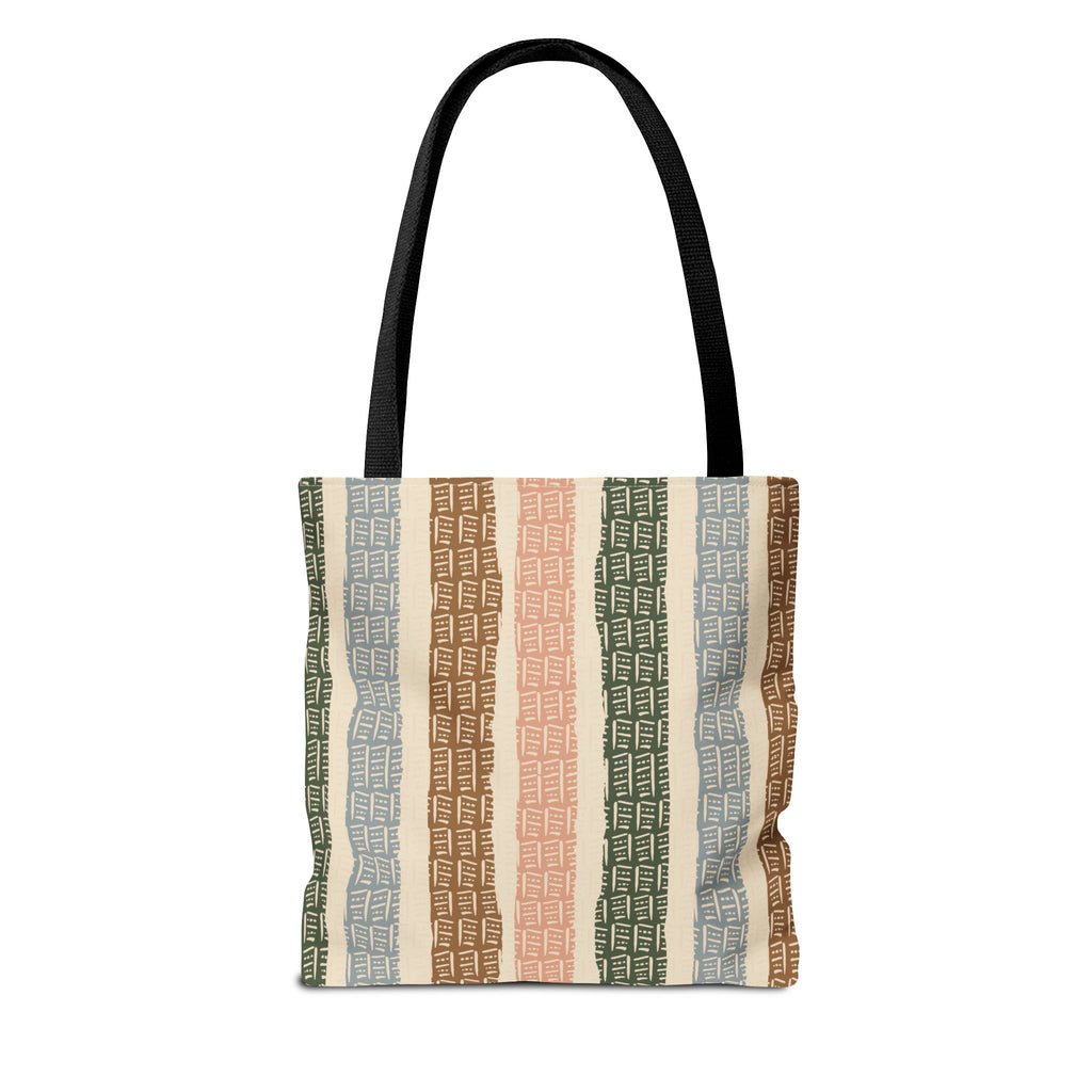 Woven Market Stripe Tote Bag