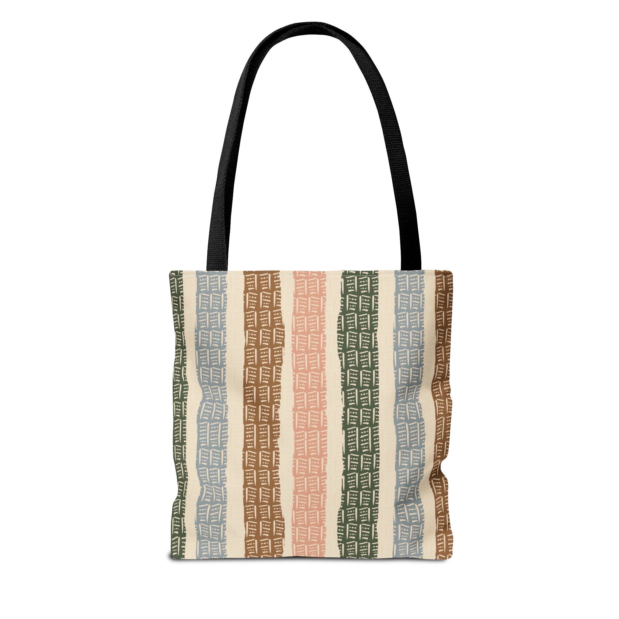 Woven Market Stripe Tote Bag