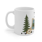 Easier on Map Hiking Mug | Funny Hiking Coffee Mug