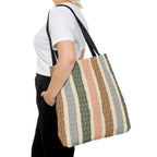 Woven Market Stripe Tote Bag