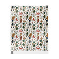Woodland Nutcracker Christmas Wrapping Paper | Festive Forest Gift Wrap