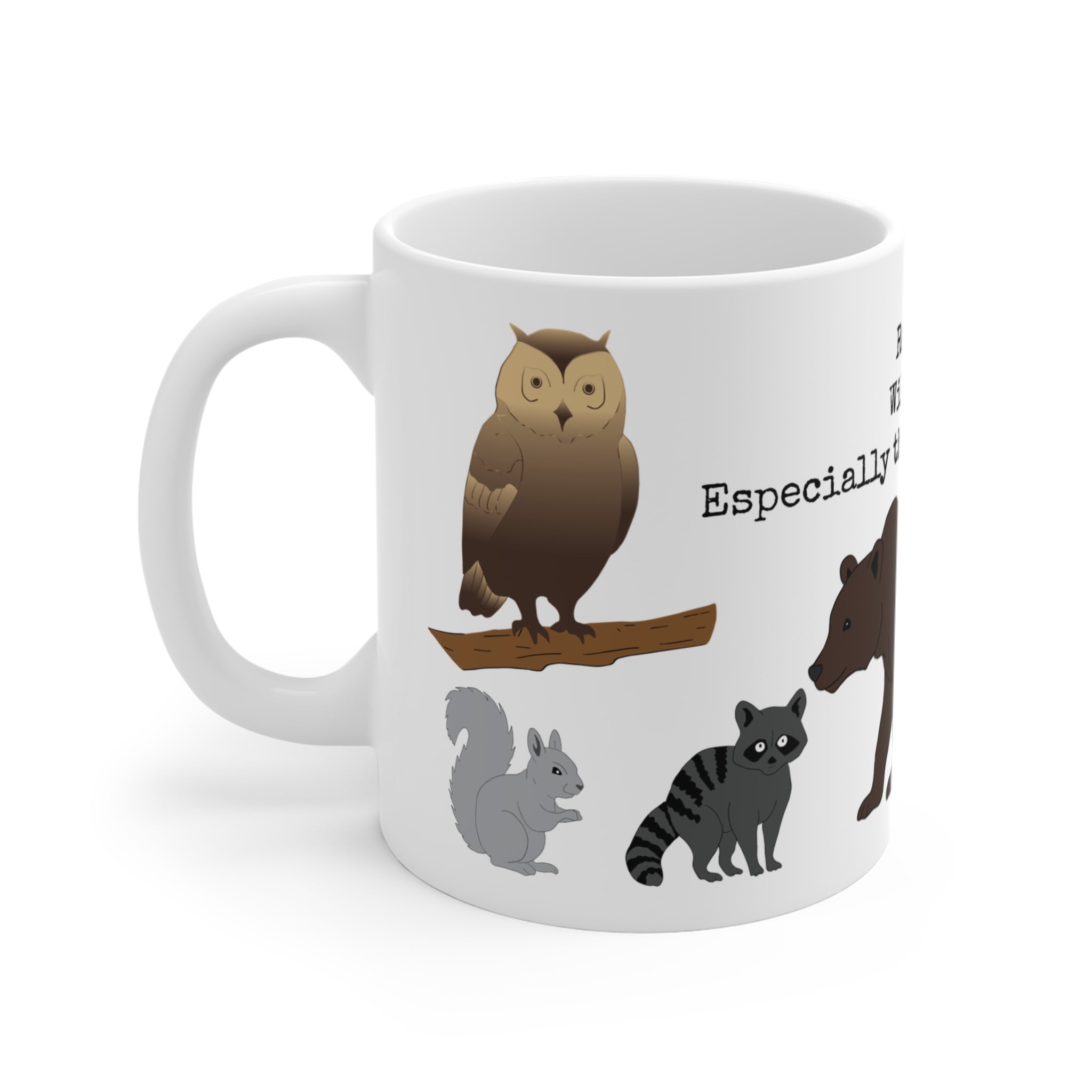 Respect Wildlife Mug | Funny Hiking & Wildlife Mug