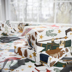 Woodland Nutcracker Christmas Wrapping Paper | Festive Forest Gift Wrap