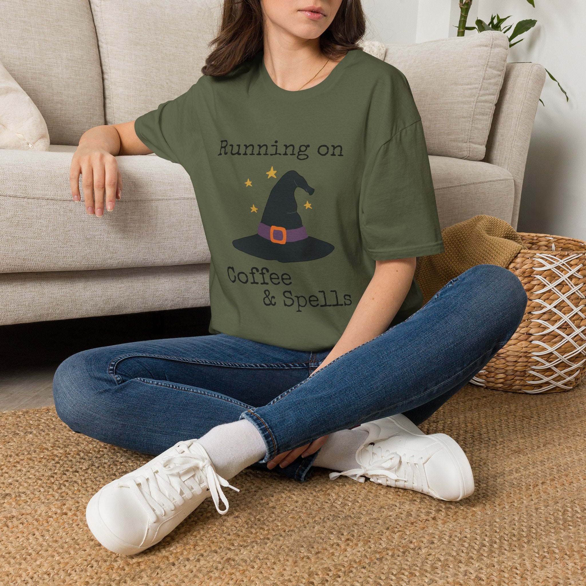 Running on Coffee & Spells T-Shirt