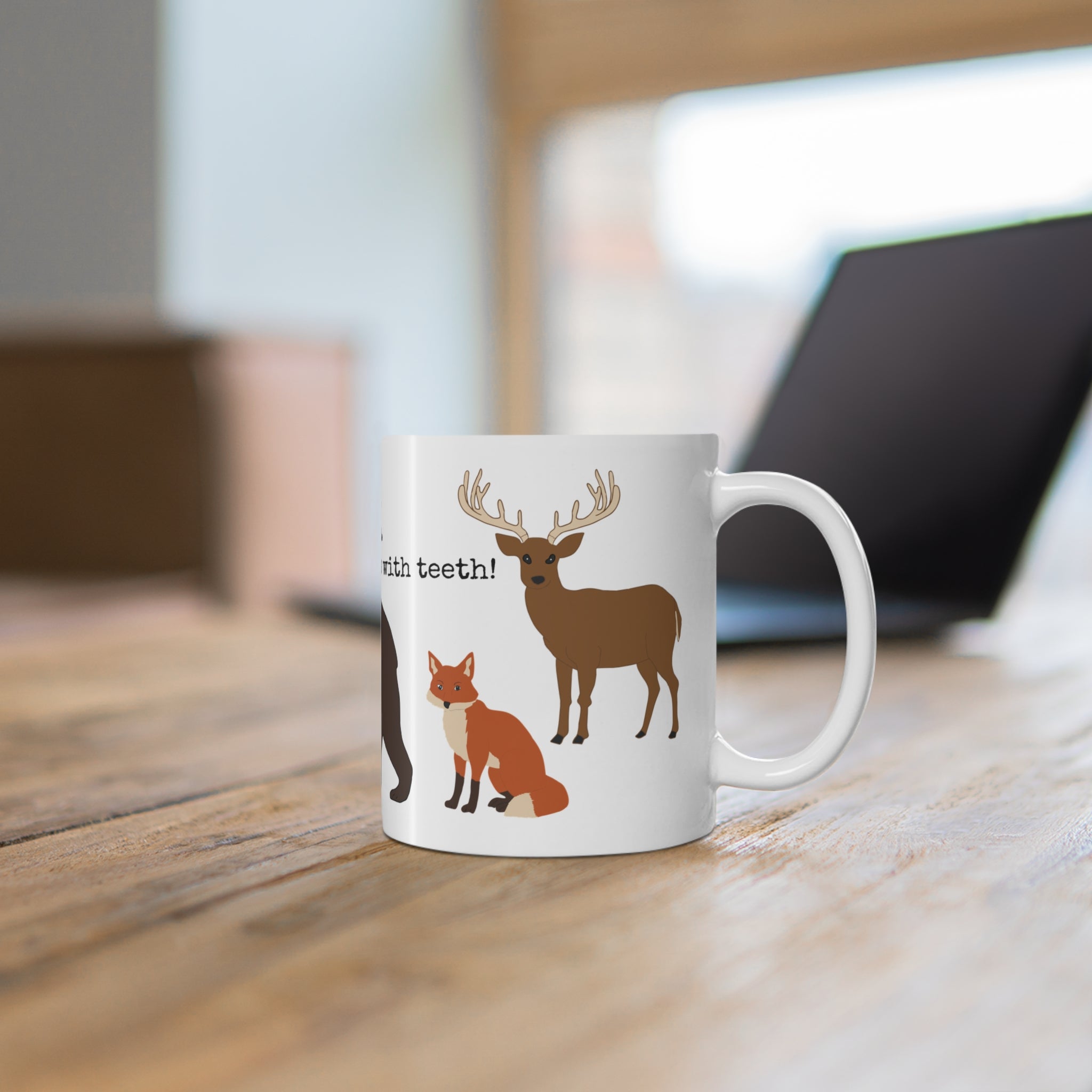 Respect Wildlife Mug | Funny Hiking & Wildlife Mug