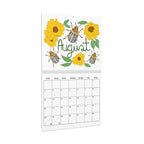 A Year of Wildflowers and Insects Calendar | August 2026–July 2027 Nature Wall Calendar