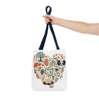 Organ Donation Awareness Tote Bag | Hope & Healing Floral Carryall (Copy)