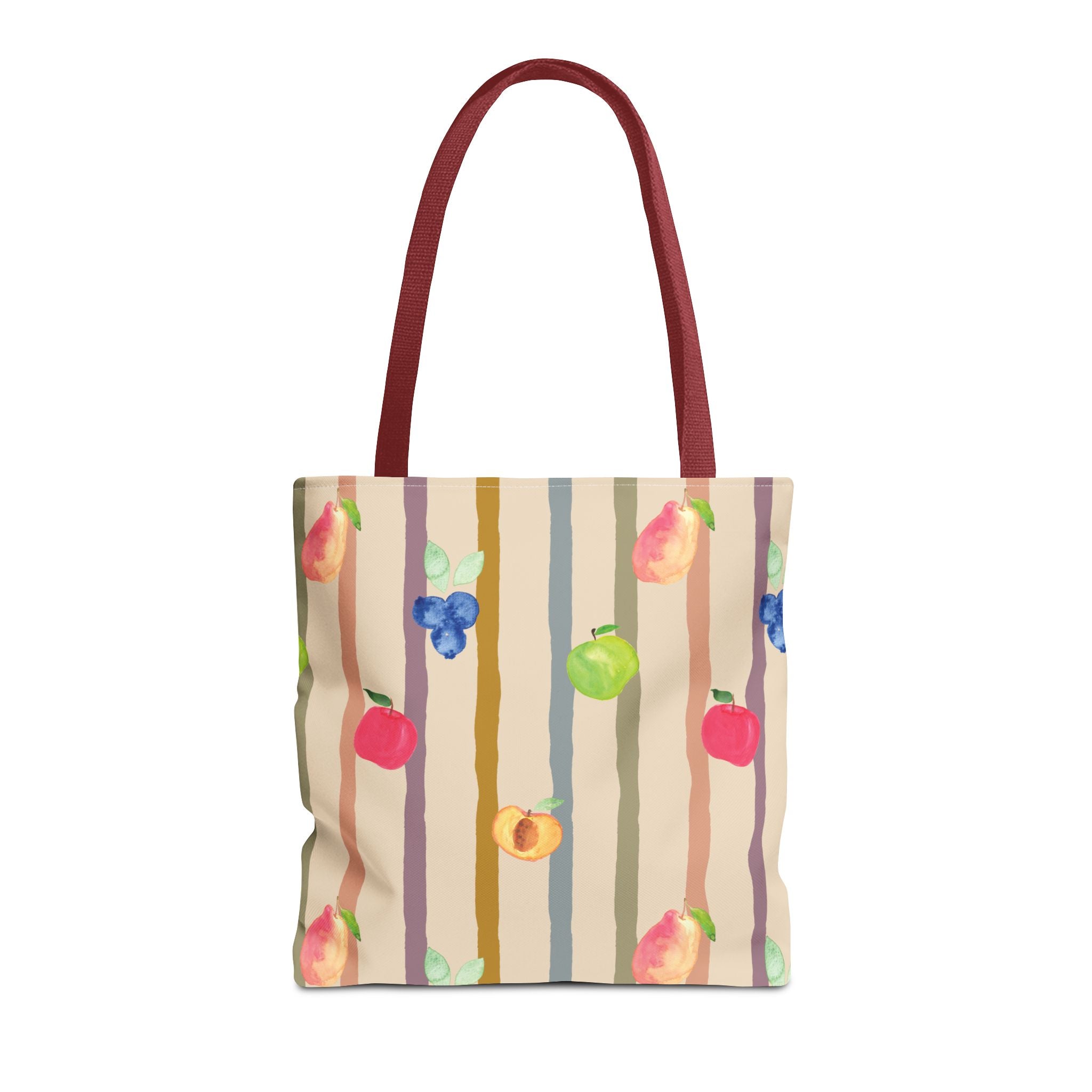 Garden Market Stripe Tote Bag