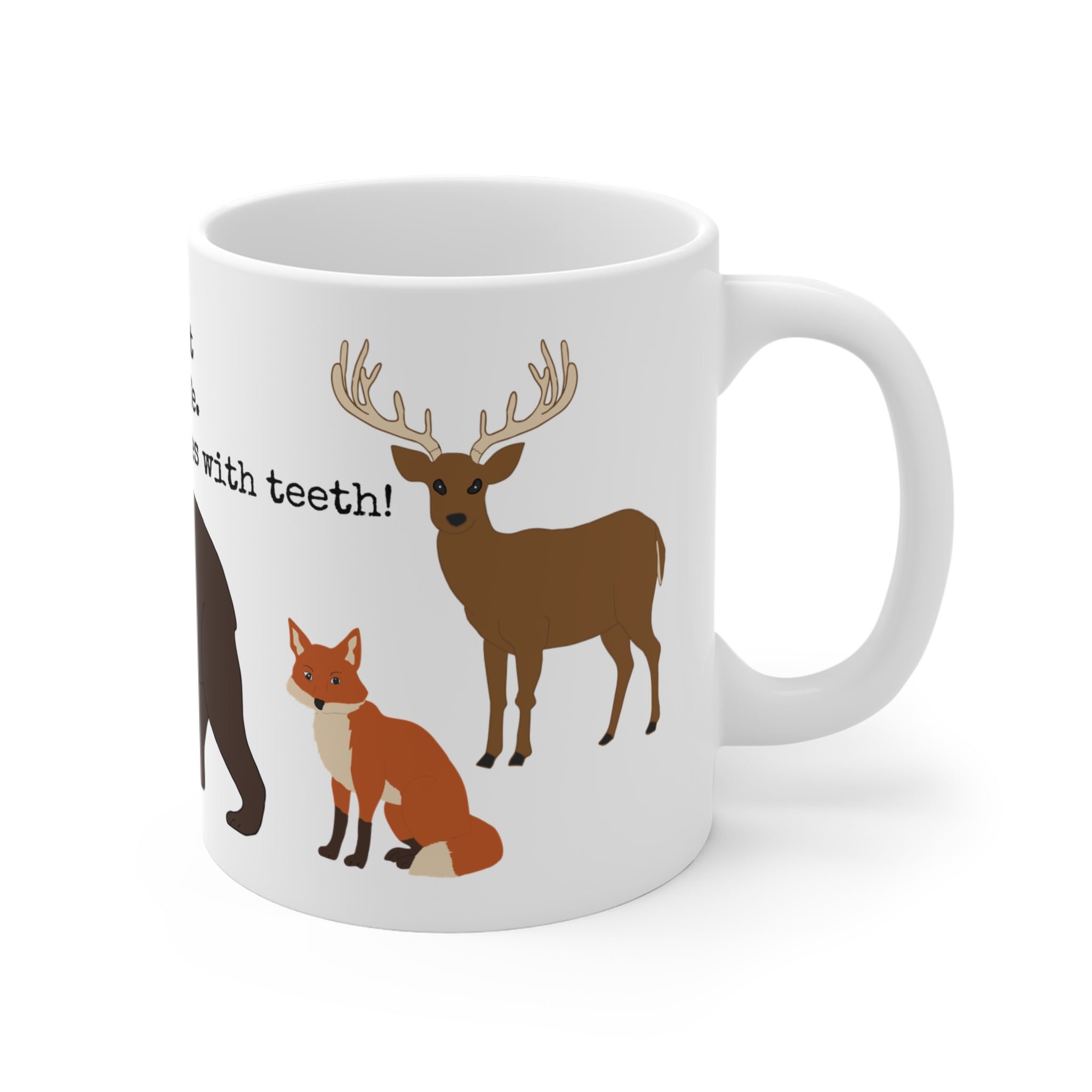 Respect Wildlife Mug | Funny Hiking & Wildlife Mug