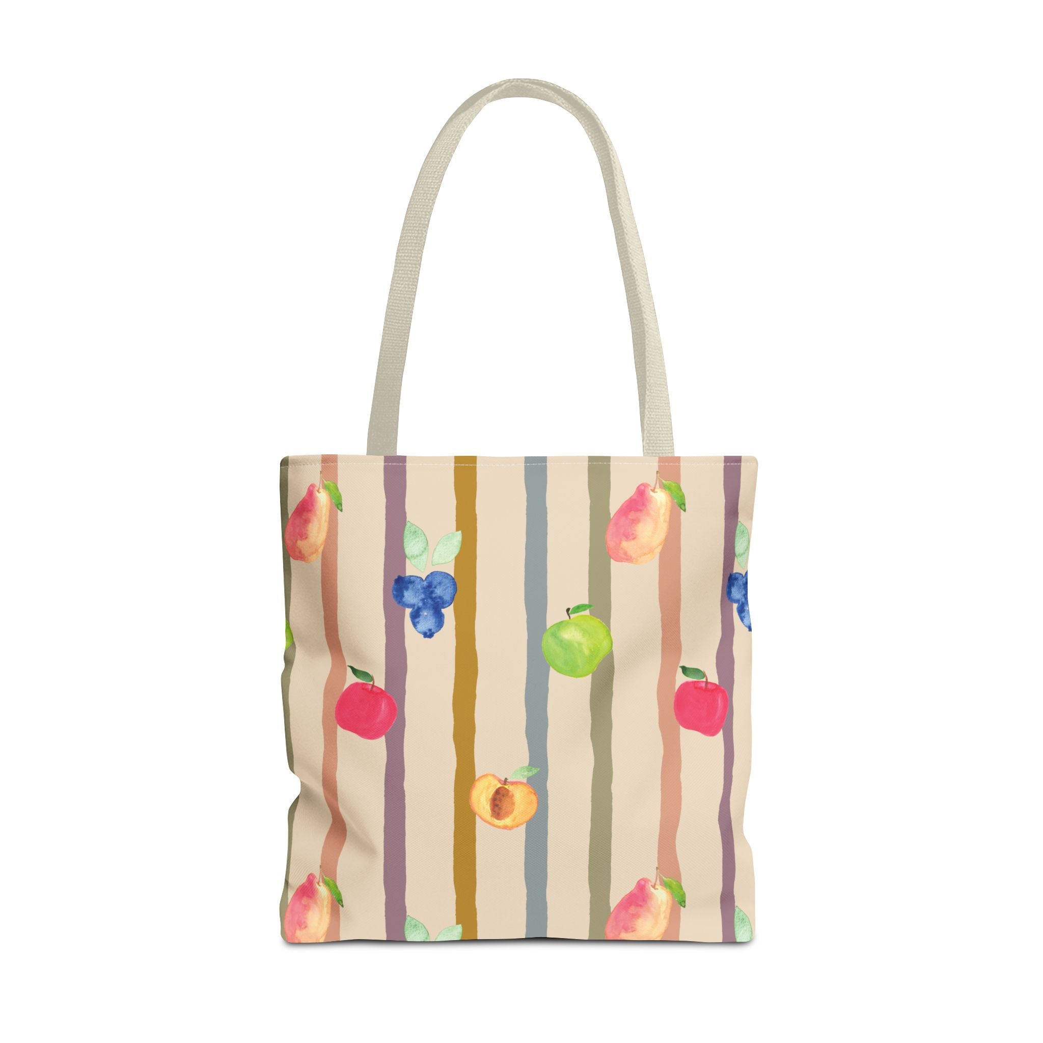 Garden Market Stripe Tote Bag