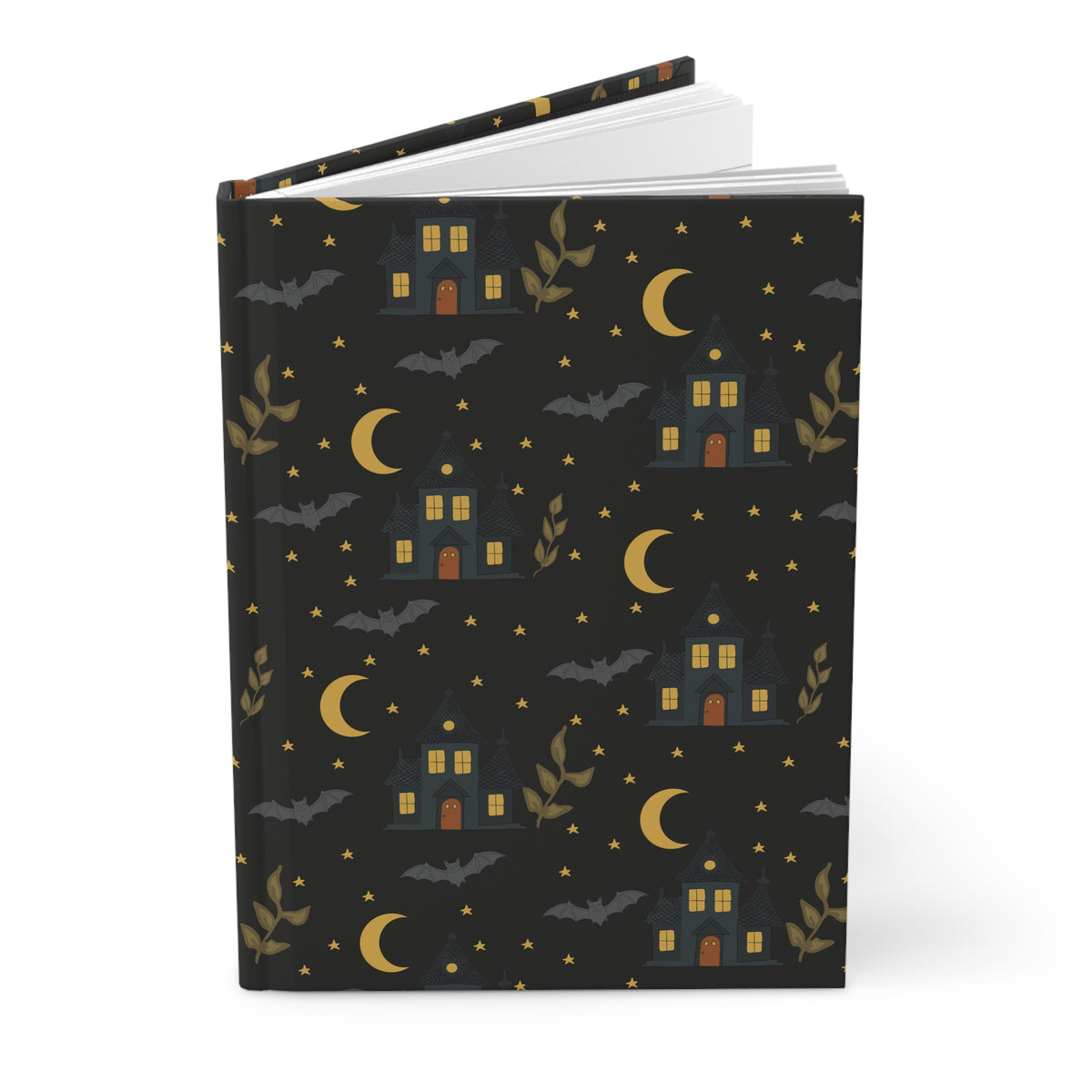 Haunted House Hardcover Journal | Whimsical Gothic Notebook