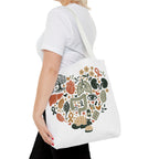 Organ Donation Awareness Tote Bag | Hope & Healing Floral Carryall (Copy)
