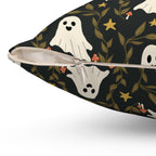 Whimsical Ghosts & Woodland Magic Decorative Throw Pillow