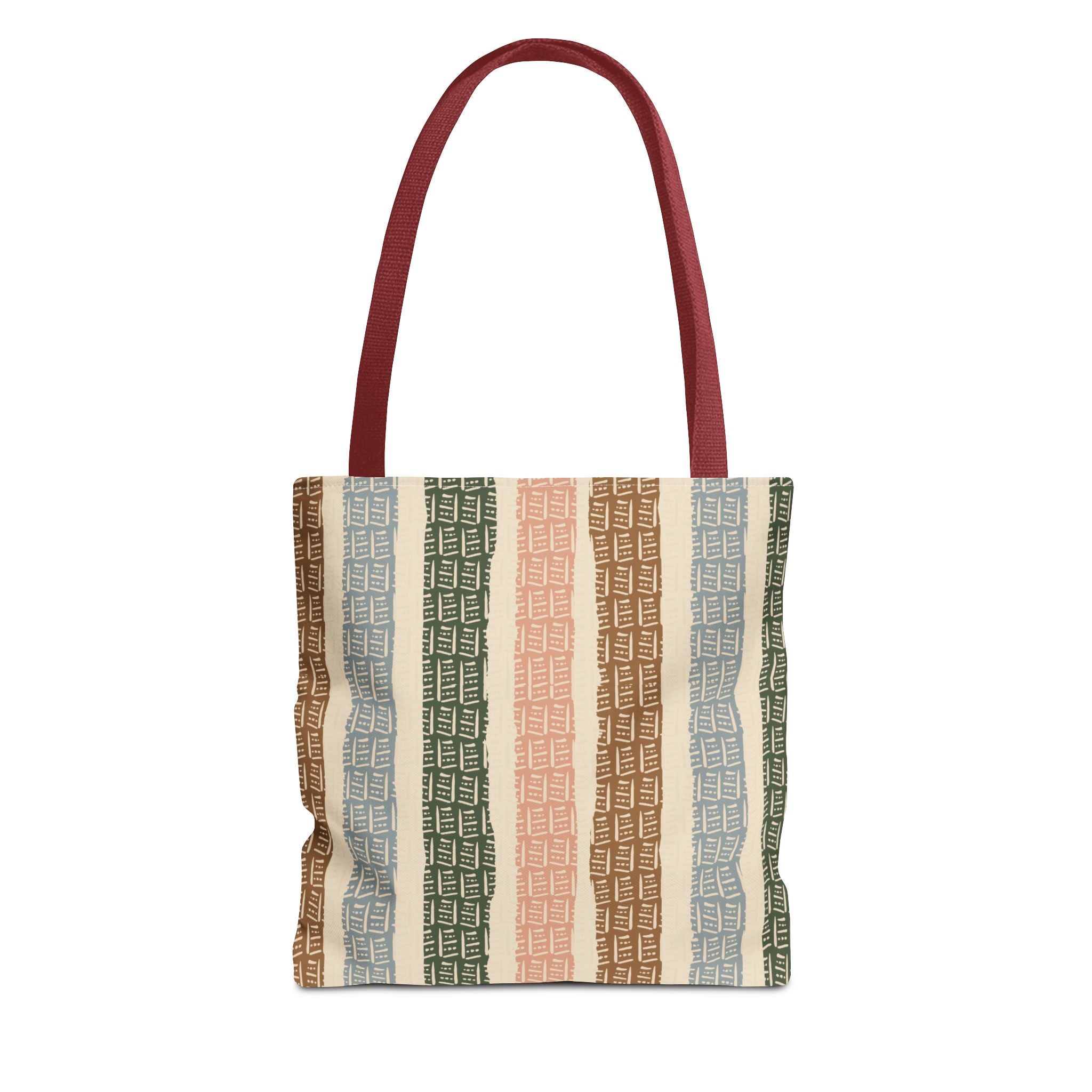 Woven Market Stripe Tote Bag