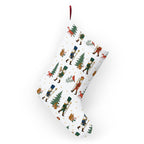 Woodland Nutcracker Christmas Stocking | Whimsical Holiday Decor