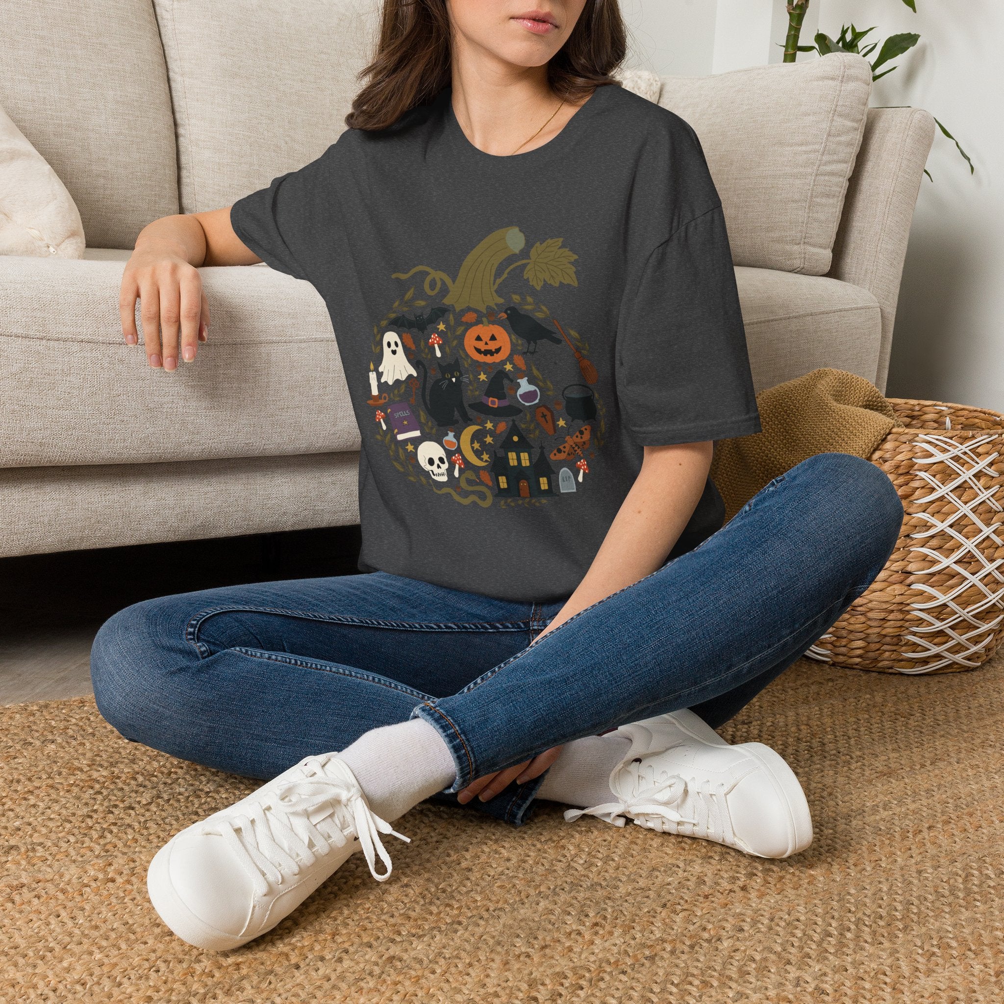 Halloween Collage Unisex Softstyle T-Shirt