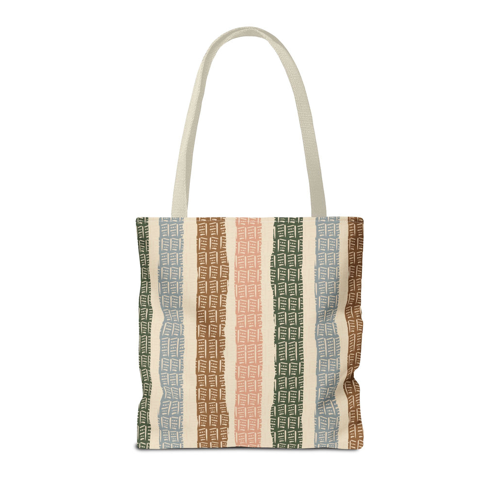 Woven Market Stripe Tote Bag