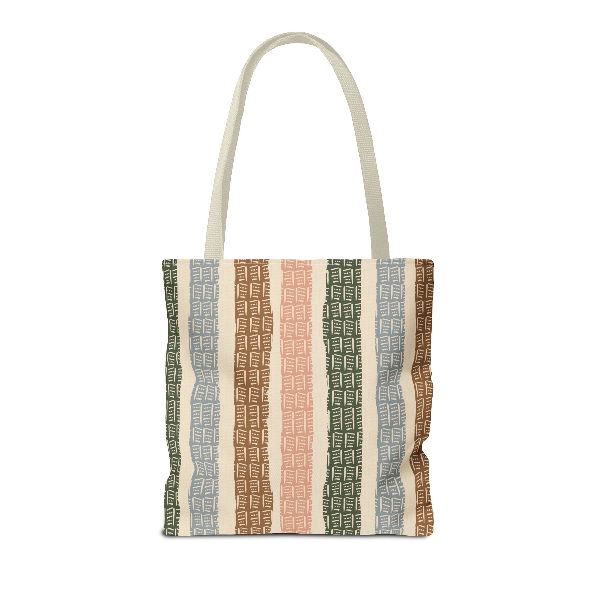 Woven Market Stripe Tote Bag
