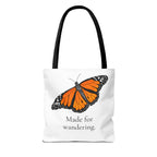 Monarch Butterfly Tote Bag - Made for Wandering