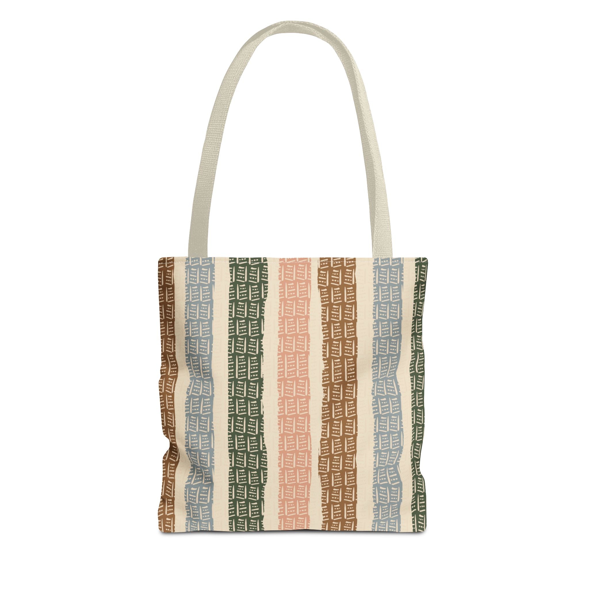 Woven Market Stripe Tote Bag